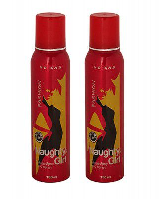Naughty Girl FASHION No Gas Perfume spray for Women 