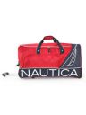 Nautica 2 Wheel Duffle Trolley Bag | Travel Luggage for Men & Women...