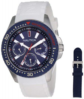NAUTICA Analog Silver Dial Mens Watch-NAPJBC009