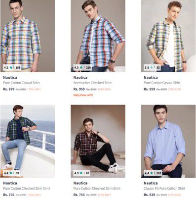 UP TO 80% OFF - Nautica Mens Shirts
