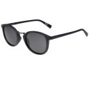 Nautica Men's - Women's Brown Oval Polarized | 100% UV Protection (UV 400) Grey Lens Small Sunglass 3620P 255 51 S...