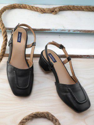 Nautica Women Backstrap Block Heels