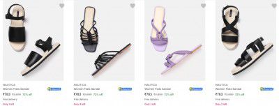 NAUTICA  Women's Sandals Upto 72% Off 