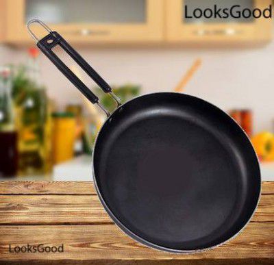 Navghar 100 % Iron Ruff & tuff Fry pan