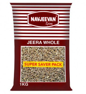 Navjeevan Jeera Whole Super Saver Pack 1kg