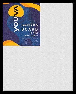 Navneet Youva | Canvas Board (8x10 inch) | Pack of 4