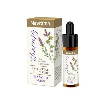 Navratna Therapy Tranquil Bliss Essential Oil Blend, 15 ml