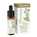 Navratna Therapy Zestful Refresh Essential Oil Blend, 15 ml...
