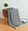 Navy Blue Cotton 50x70 Inches Throw...