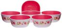 Nayasa Deluxe Microwave Square Bowl Set, Set of 6...