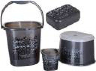NAYASA GREY25 25 L Plastic Bucket  (Grey)