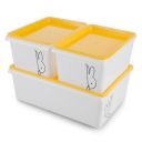 Nayasa Lego Print Stack N Store Big 1, Small 2 | Plastic Storage Boxes With Lid...