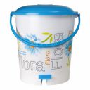 Nayasa Pedal Bin No 109 with lid & Floral Print, Multi Purpose Dustbin, Blue...