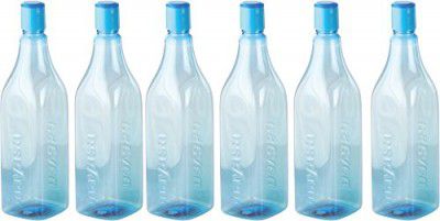 Nayasa Polyethylene Terephthalate Cosmos (Set of 6), Blue, 1000 Milliliter