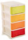 Nayasa Rainbow Tuckins No. 24| Multi-Compartment Plastic Drawers...