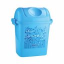 Nayasa Rectangular Swing Bin Funk No 14 with Swing Lid, Capacity- 14.5 Liters, Without Inner Bucket, Multi Purpose Dustbin with Lid, Easy To Lift, Light Weighted, Ideal For Home/ Kitchen/ Office, L 34...