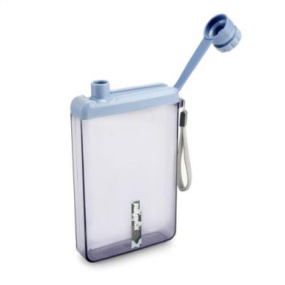 Nayasa Zelda 550 ml BPA Free | Leak Proof | Slim Body | Compact Size | Notebook Water Bottle | Blue