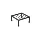 NAYRA Metal Planters Square Shape Thick and Strong Leg |Black Stand Stylish Gamla Planters Perfect Stand (25 CM Stand)(SET OF 1)...