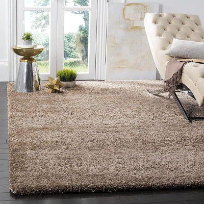 NAZIYA RUGS_Carpets for Living Room Floral Shag Collection Rainbow Moroccan Non -Shedding Carpet for Home 2inch Pile Carpet (size-6x8 Feet,Color Black)