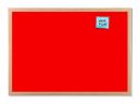 Nechams® Notice Pin-Up Board /Soft Bulletin Board with Wooden Frame for Home, Office, Home and School. Size: 45 cm x 60 cm / 1.5 Feet x 2 Feet...