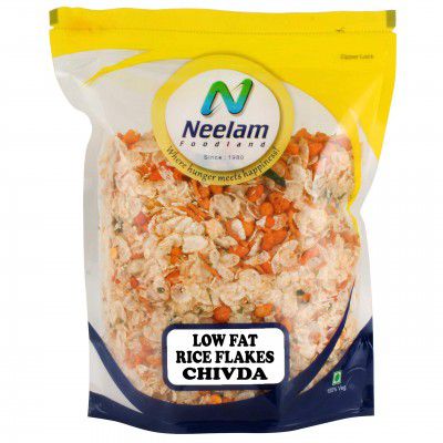 Neelam Foodland Low Fat Rice Flakes Chivda (800G)