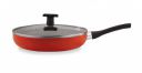 Neelam Non-Stick Deep Fry Pan with Glass Lid, 28 cm...