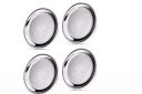 Neelam Stainless Steel 11 22G Lazer Etching Neelam Plate, 25.5 cm, Silver, Set of 6...