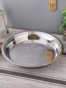 Neelam Stainless Steel 18 (22g) Lazer Etching Parat, 37 cm, Silver...