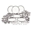Neelam Stainless Steel 24 Gauge Premium 42 Pieces Dinner Set...