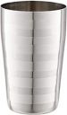 Neelam Stainless Steel 7 22G Diamond Thums Up Glass, 300 ml, Silver...