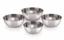 neelam Stainless Steel Bowl 5 Inch 24 Guage Prem Vati, Capacity 150 ml, Silver, Set of 4...