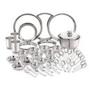 Neelam Stainless Steel Dinner Set Shagun (45 Pcs Set)...