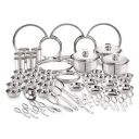 Neelam Stainless Steel Dinner Set Shagun (70 Pcs Set)...