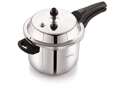 Neelam Stainless Steel Marvel Pressure Cooker With Steam Plate (Outer Lid) (5 L)