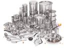 Neelam Stainless Steel Premium 151 pc Wedding Dinner Set...
