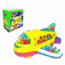 Negi Battery Operated Cute Plane Toys with Led Light,Music and Bump N Go Action Toy for Kids...