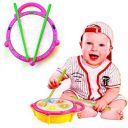 Negi Battery Operated Musical Multi-Colored Flash Drum for Kids...