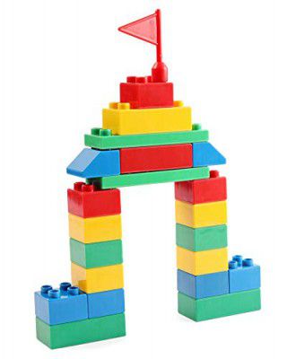 Negi Build to Play 102 Colourful Building Blocks for Kids