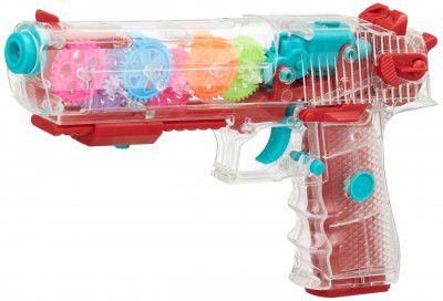 Negi Gear Gun Mechanical Gear Structure Transparent Barrel
