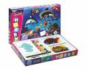Negi Hobby Arts Senior Water World Stencil Art & Craft kit with Glitter Colors...