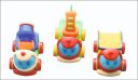 Negi Playful Friction Toy Utility Vehicles for Boys and Girls Unbreakable Vehicles Set of 4 Includes Water Tank ...