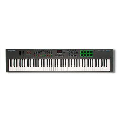 Nektar Impact LX88+ 88-Key Full-Size Velocity-Sensitive Semi - Weighted USB Midi keyboard Controller with 8 Velocity-Sensitive LED Pads