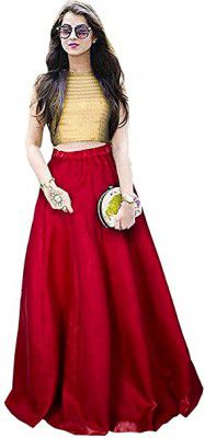 Nena Fashion Womens Net Semi-stitched NF Lehenga Choli
