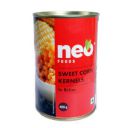 Neo Sweet Corn Kernels 420g Tin I P1 I Use as topping for Pizza, Pasta, Salads,Sandwich, Burger I Low Fat Ready-To-Eat Healthy Snack, Source of Fibre I Nt. Wt. 420g / Dr. Wt. 285g (Pack of 1)...