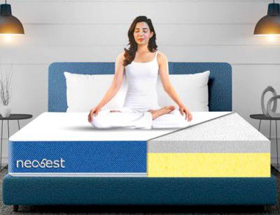 NEOBEST - Orthopedic Dual Comfort Soft & Firm 8 inch Queen High Resilience (HR) Foam Mattress 78x60x8 inches (Queen Size)