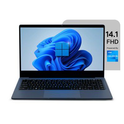 Neopticon BrowseBook 14.1" FHD IPS Laptop | Celeron N4020 Dual Core up to 2.8GHz | 4GB RAM | 128GB SSD