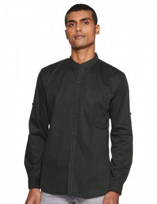 NeoStreak Men's Solid Slim fit Full Sleeve Casual Shirt