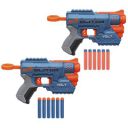 Nerf Elite 2.0 Volt SD-1 Blaster 2-Pack Includes 2 Blasters and 12 Elite Darts, Light Beam Targeting, Dart Storage, Multicolor...