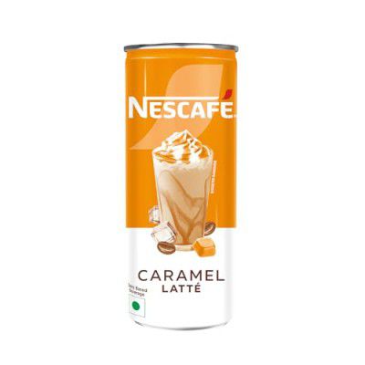 Nescafe café style cold coffee, Caramel Latte, 200ml