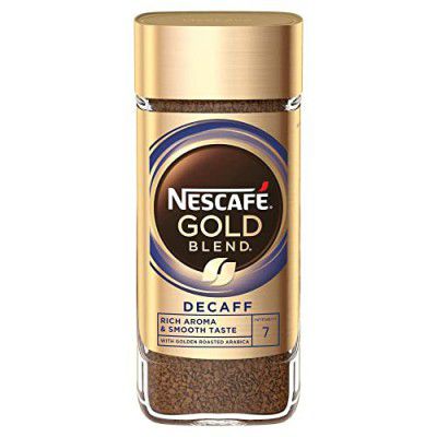 Nescafe Gold Blend Decaff Ground Coffee | Rich Aroma & Smooth Taste, 3.35 oz ? 95 g